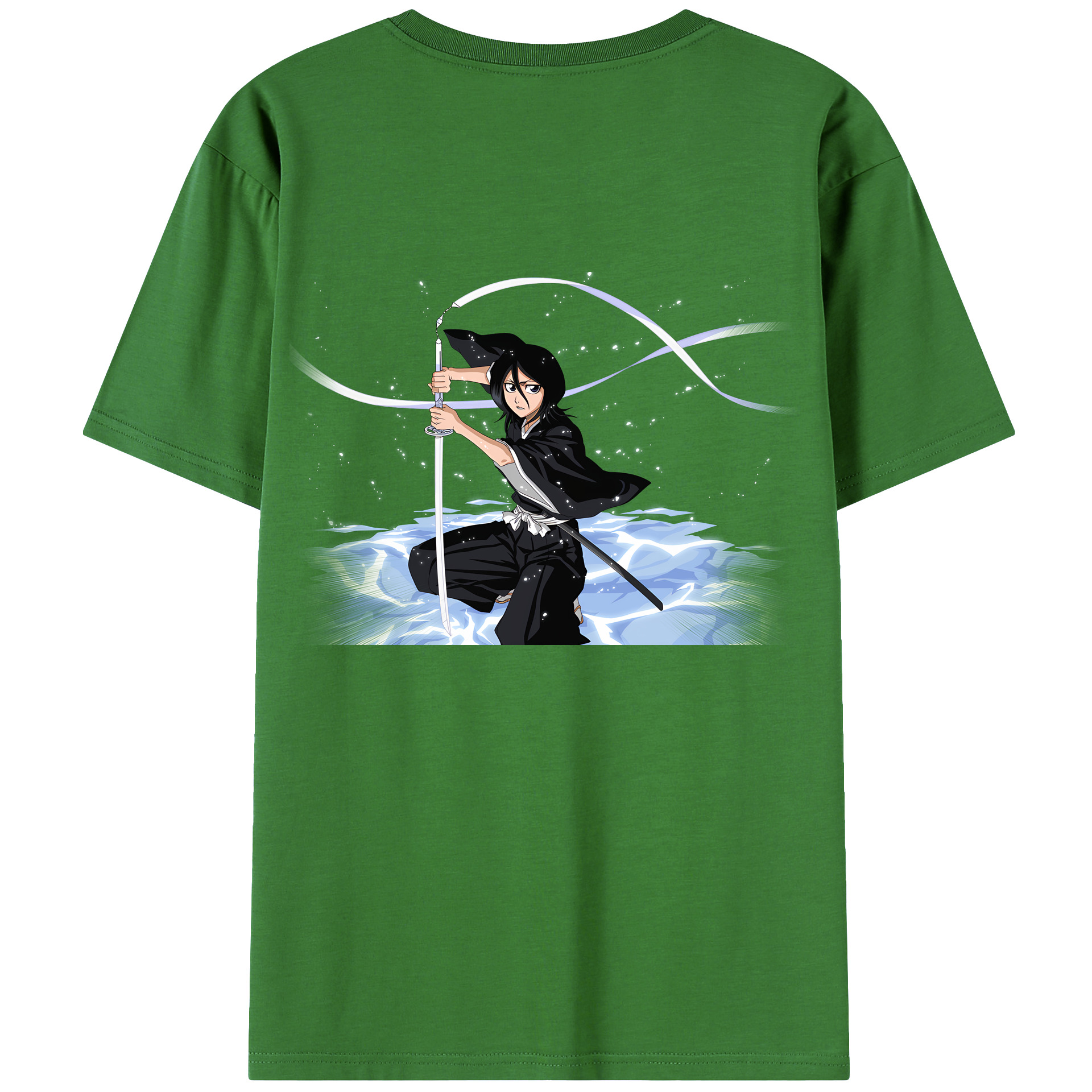 （画像用） ブリーチ 朽木ルキア BLEACH Kuchiki Rukia レディース半袖Tシャツ(バックプリント)